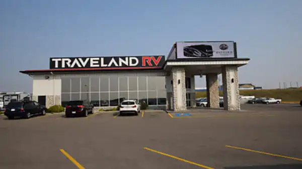 Traveland RV Location in Airdrie, AB