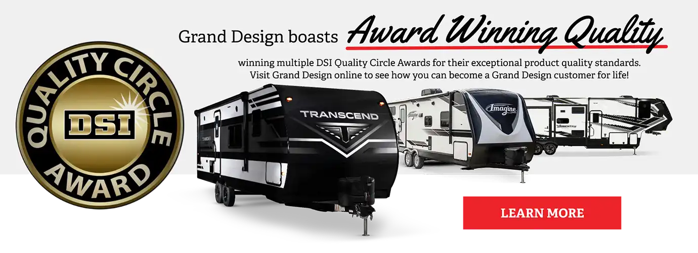 Grand Design, Award Winning Quality