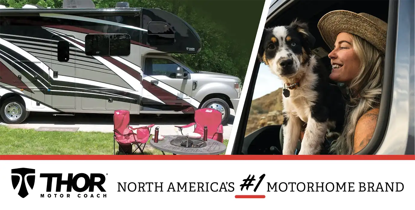 Thor Motor Coach, North America's #1 motorhome brand.