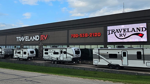 Traveland RV - Grande Prairie Location: 15211 100 St., Grande Prairie, AB T8V 7C2