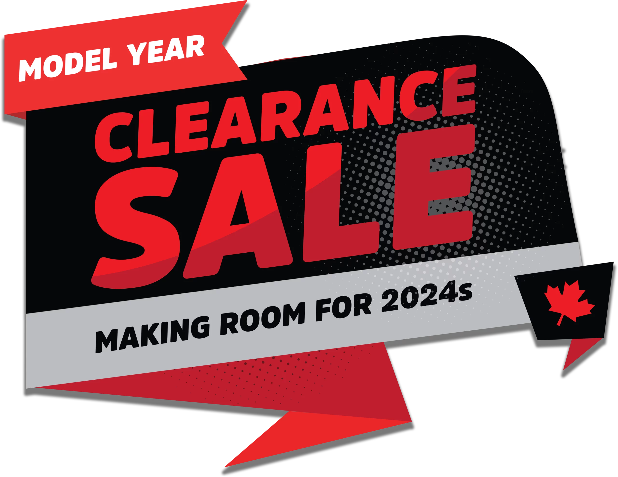 Model Year Clearance Sale