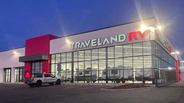 Traveland RV - Airdrie Location: 63 Kingsview Rd SE, Airdrie, AB T4A 0A8